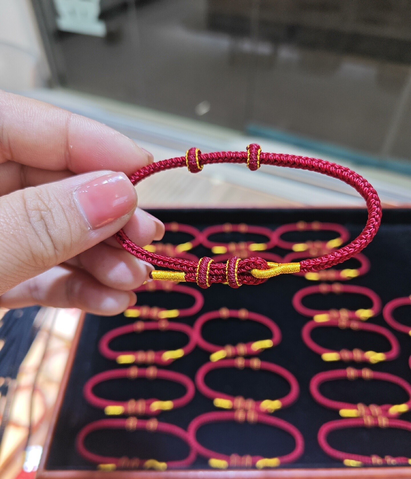 5mm内径平结线圈收口手工编织隔圈8八股编收尾扣DIY红绳饰品配件,淘宝优惠券,粉丝福利购,淘宝优惠卷