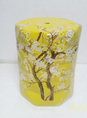 景德镇多边形颜色釉中式风白瓷