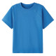 CLOUDSPACE Clear Sky T-shirt Solona Cotton Summer Basic Blue Loose Round Neck T-shirt Women's Short Sleeve