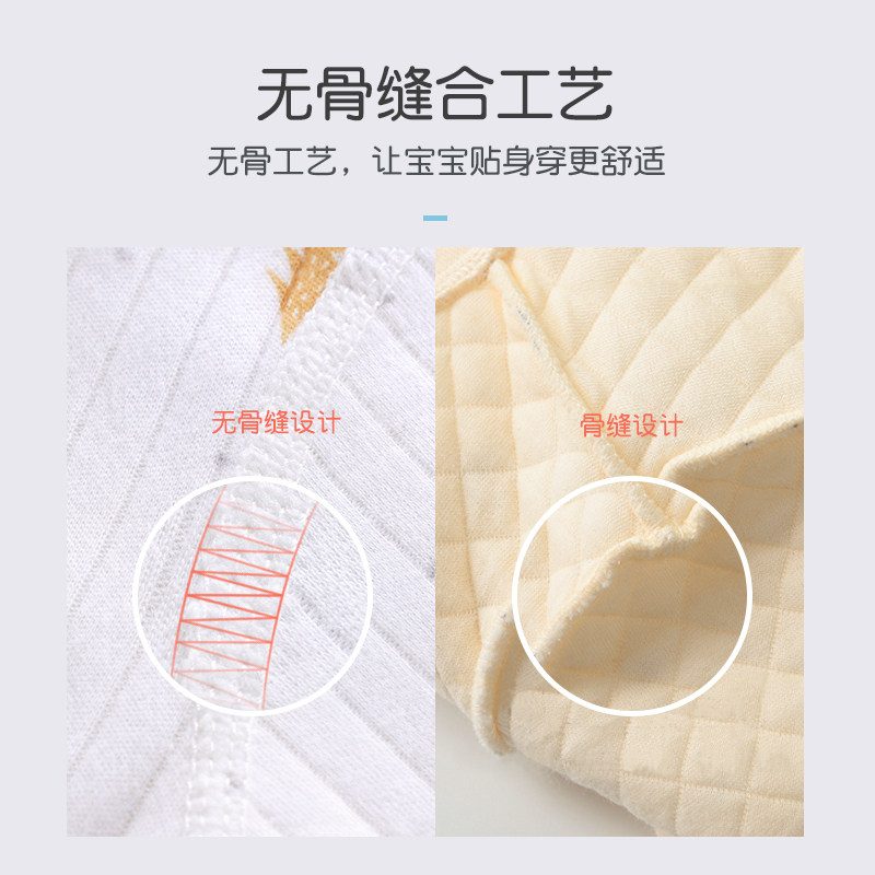 童泰三角新生儿外出秋冬季包屁衣 浅草母婴连身衣/爬服/哈衣