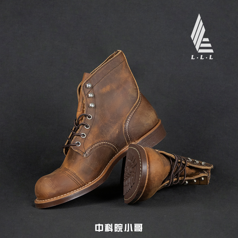 【中科院小哥】Red Wing 8085 8084/8114 红翼 手工工装靴 疯马皮 - 图0