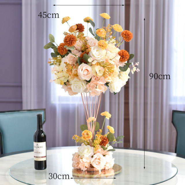 Artificial flower artificial flower arrangement table flower arrangement flower table arrangement