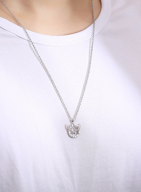 纯银森系百搭麋鹿情人节礼物定制