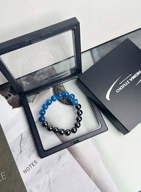 天然水晶手串男新款手工不掉色手