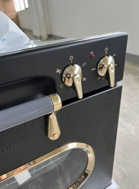 原装进口复古50年代风格嵌入式65升烤箱，