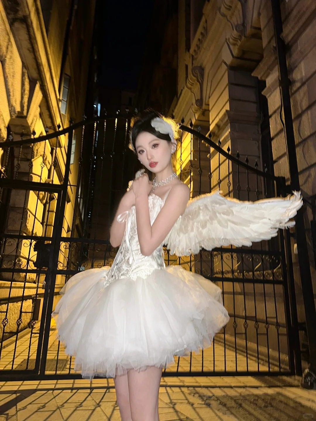 万圣节 天使服饰白天鹅cosplay派对翅膀套装蓬蓬裙成人礼服羽毛,淘宝优惠券,粉丝福利购,淘宝优惠卷