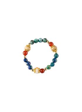 青金石戒指原创设计天然饰品女戒圈时尚小众首饰旅游纪念礼品