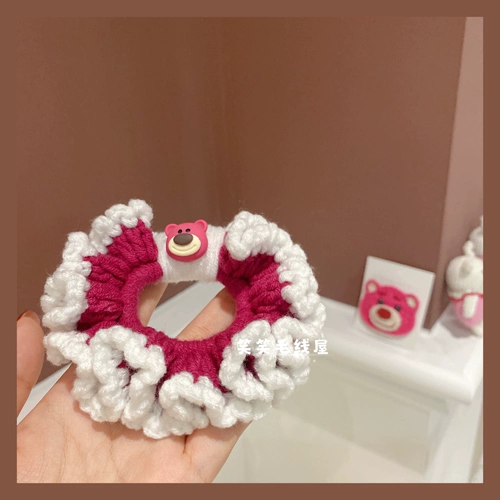 Клубника ручной работы, плетеный шерстяной крючок для вязания, набор материалов, «сделай сам», подарок на день рождения