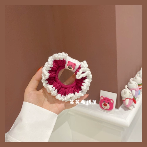 Клубника ручной работы, плетеный шерстяной крючок для вязания, набор материалов, «сделай сам», подарок на день рождения