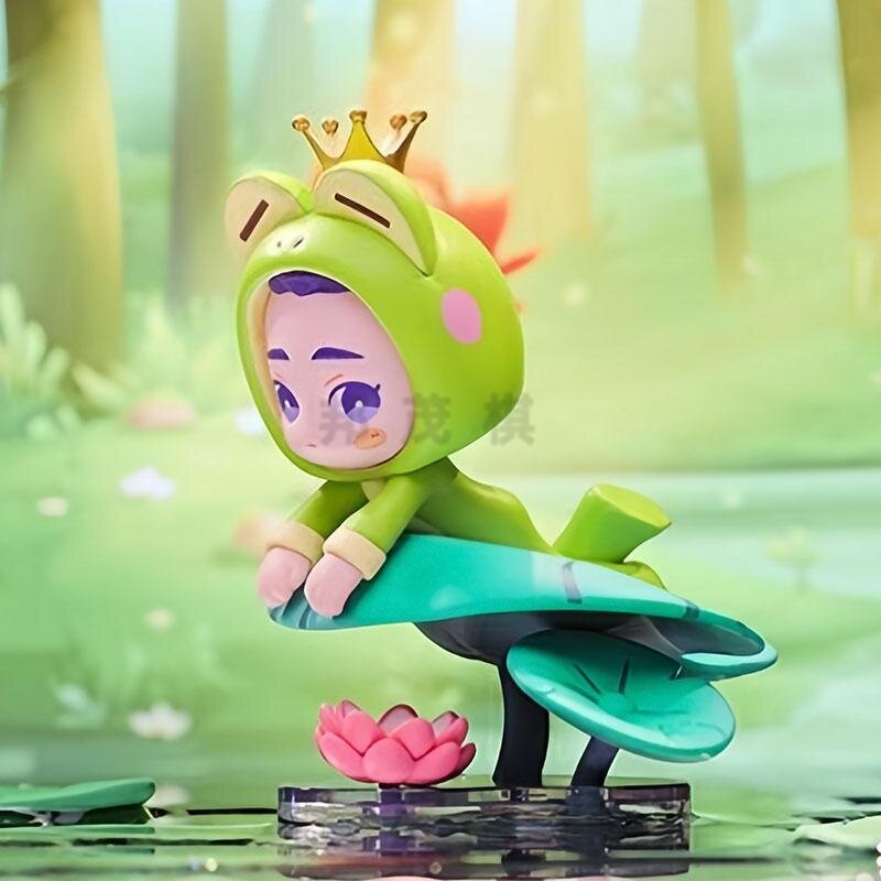 POPMART泡泡玛特 非人哉发呆哪吒童话系列盲盒潮玩手办桌面摆件