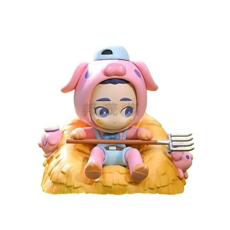 POPMART泡泡玛特 非人哉发呆哪吒童话系列盲盒潮玩手办桌面摆件