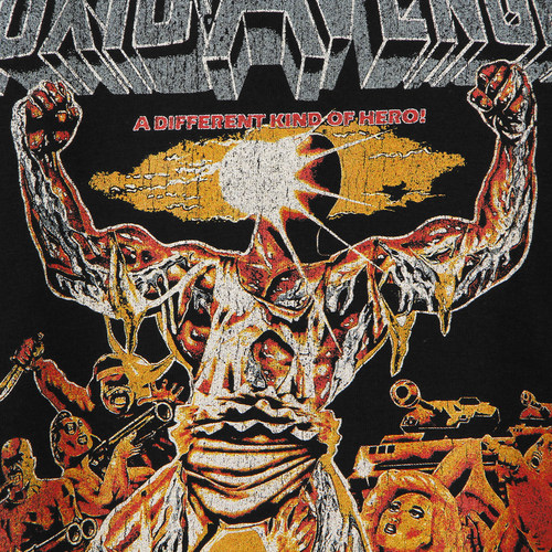 毒魔复仇The Toxic Avenger Cult超级英雄短袖化学怪物纯棉男T恤 - 图2