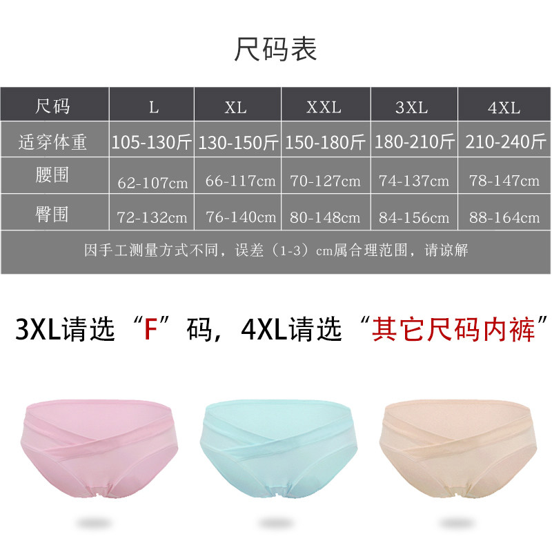 2条装孕妇低腰内裤纯棉透气裤头交叉托腹短裤大码怀孕期产后通用,淘宝优惠券,粉丝福利购,淘宝优惠卷
