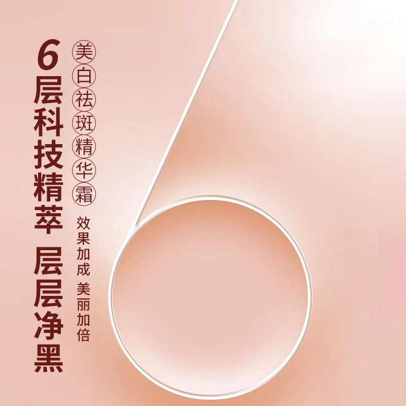 军博仕美白祛斑霜黄褐斑烟酰胺面霜 军博仕乳液/面霜