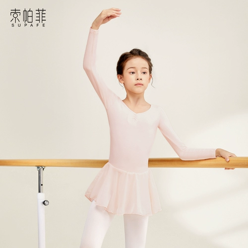 Детская спортивная одежда, гимнастический танцующий лонгслив для раннего возраста