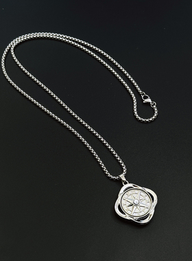 时来运转嘻哈项链男女ins潮酷