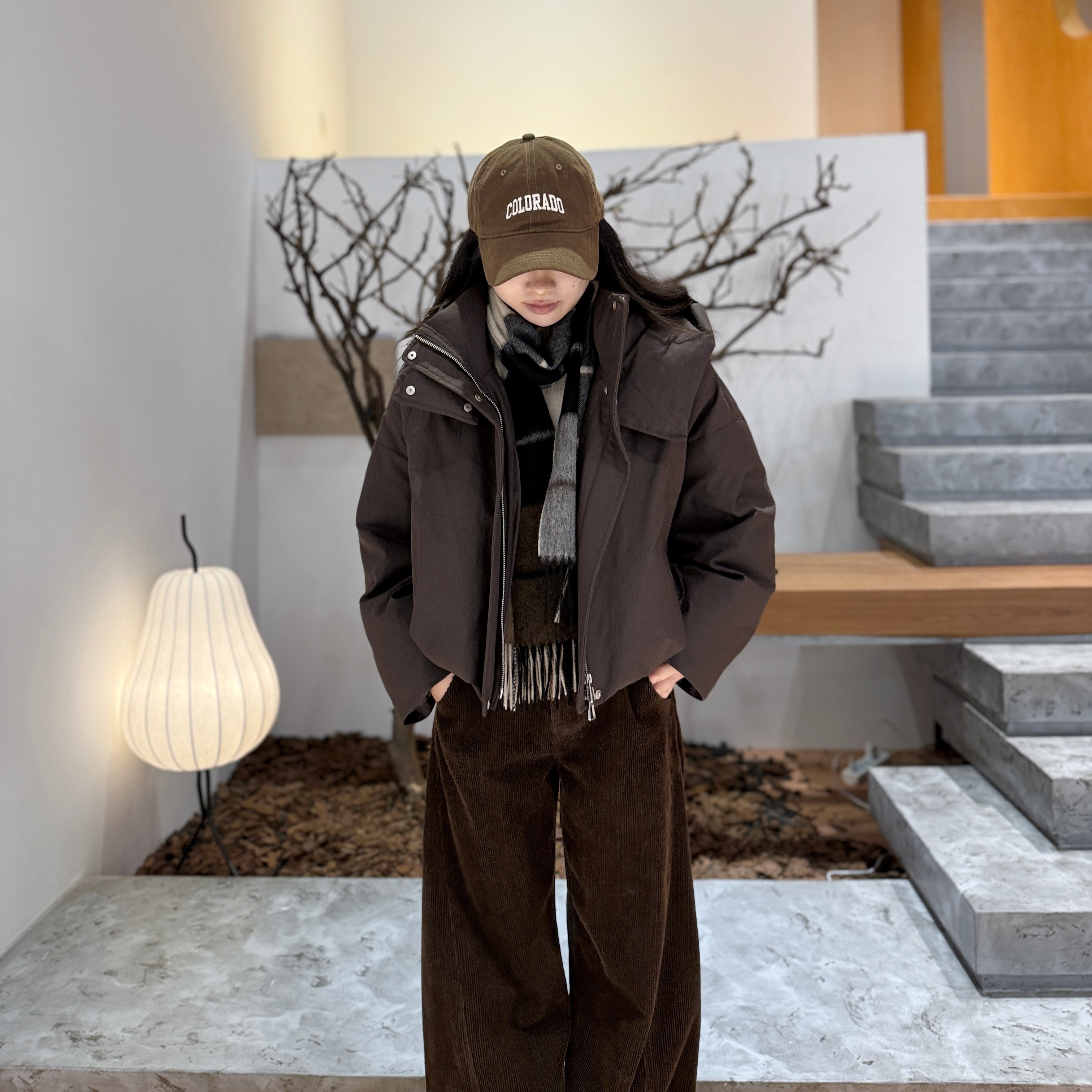 维纳亚丨Downplus-90鹅绒丨真丝中空纱蝙蝠袖鹅绒羽绒服-MY6443 - 图2