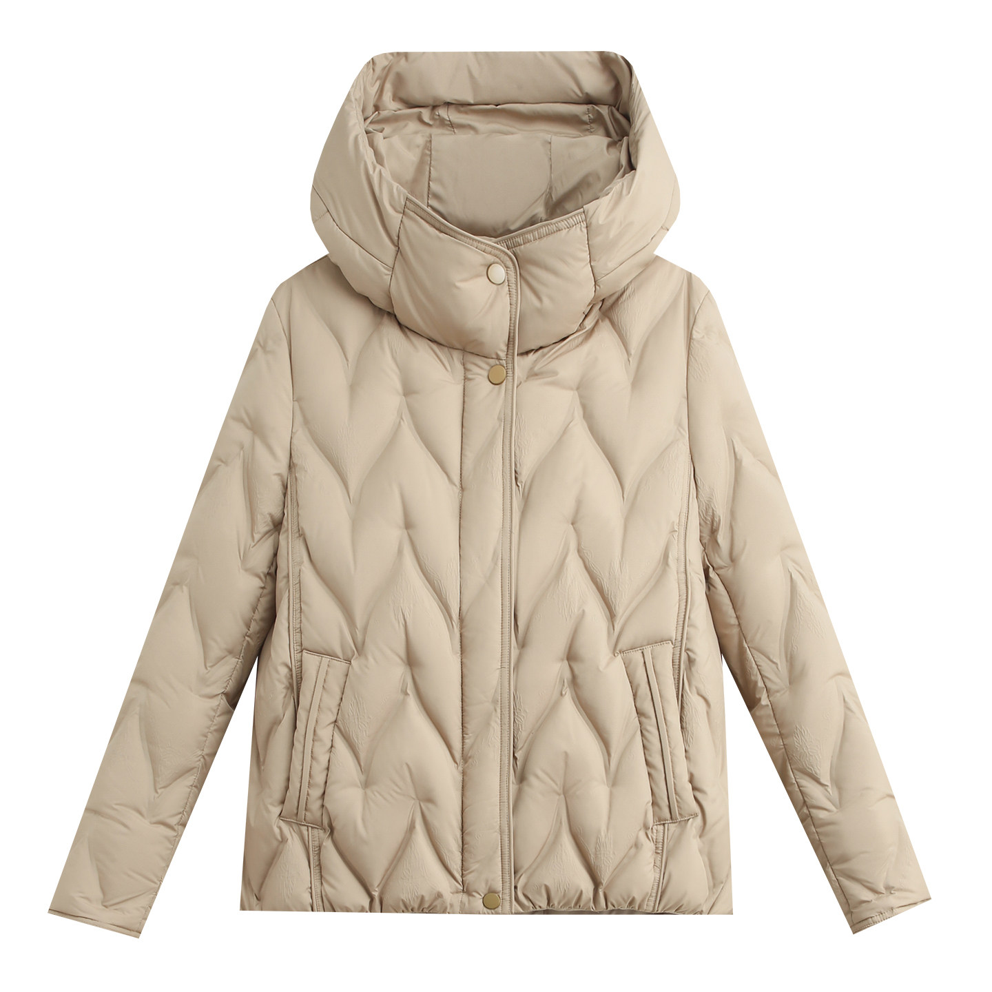 50岁妈妈冬装羽绒服2025新款中年女洋气短款中老年秋冬白鸭绒外套,淘宝优惠券,粉丝福利购,淘宝优惠卷