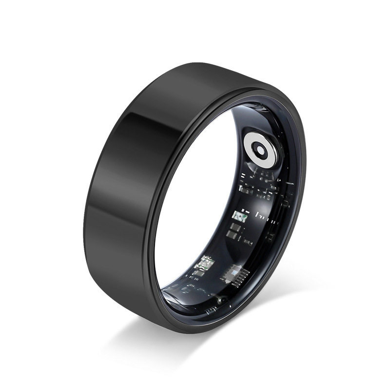 Smart ring vacuum plating new cross-border smart wearable waterproof health ring short video of brushing in the air