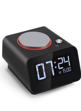homtime美时C1mini 夜光床头闹钟学生简约家用创意贪睡大音量时钟