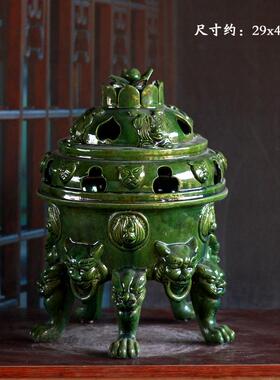 博山炉香薰摆件熏炉家居装饰