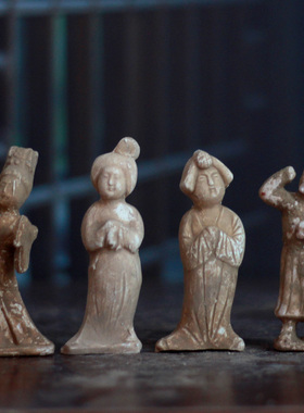 仿古做旧陶器迷你手把件