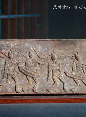 南朝邓县画像砖南北朝画像砖装饰