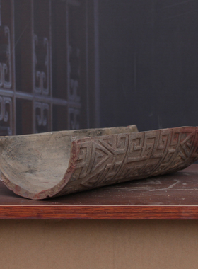 秦燕瓦当拓印模具客厅摆件战国秦砖汉瓦