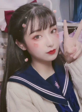 日系jk大蝴蝶结发夹布艺弹簧夹