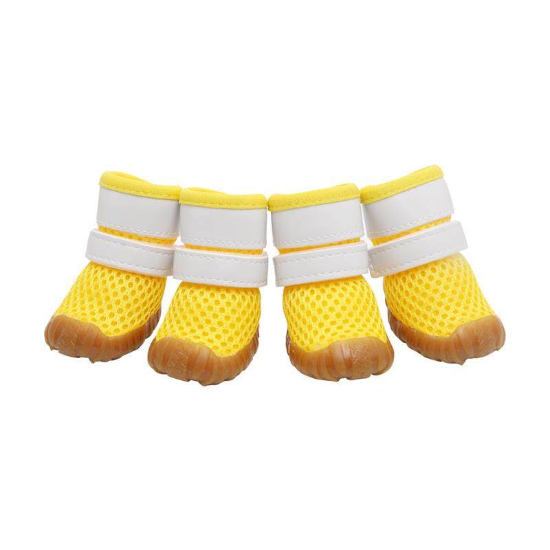 宠物鞋子春夏季网眼透气不掉脚外出防滑防脏泰迪比熊魔术贴鞋秋款,淘宝优惠券,粉丝福利购,淘宝优惠卷
