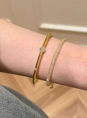 意大利工艺“钱袋子”2025年新款爆闪网兜手链女款轻奢高级感手饰