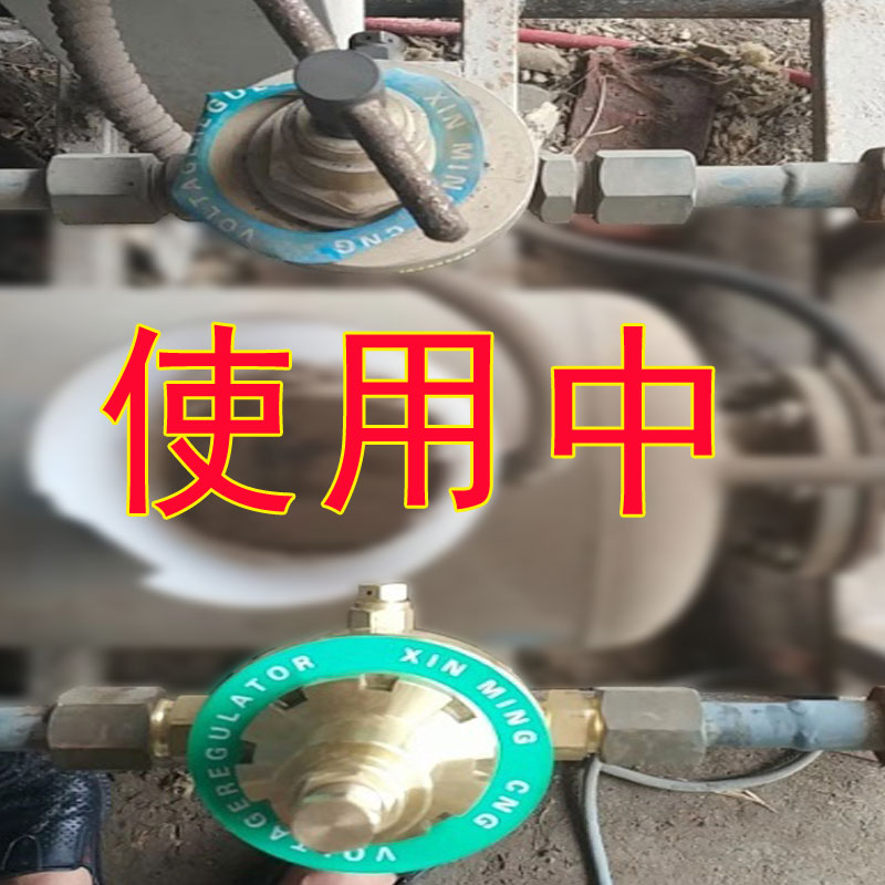 CNG高压一级调压器瓶装天然气减压阀DN15大流量调压阀100立方
