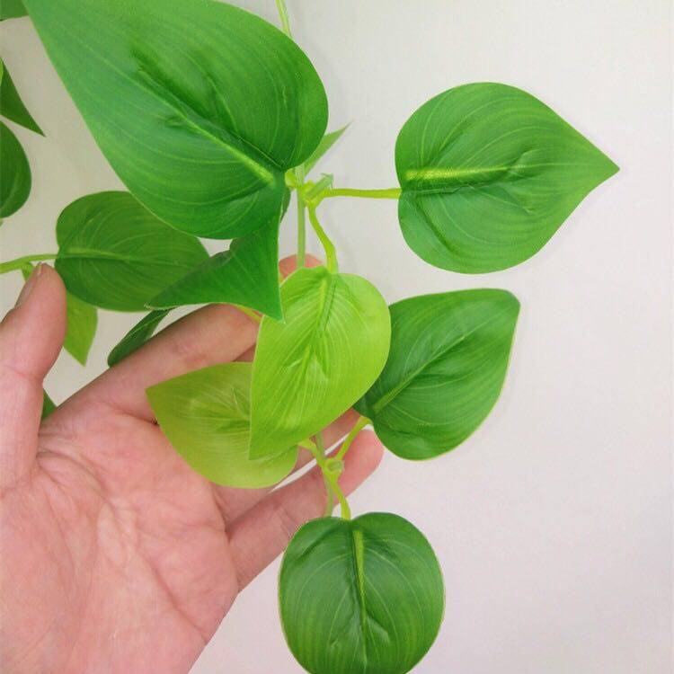 仿真绿萝植物假绿叶吊兰装饰壁挂藤条叶子塑料室内吊篮挂墙假花藤,淘宝优惠券,粉丝福利购,淘宝优惠卷
