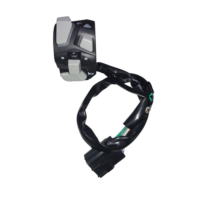 Shengshi motorcycle new left and right light changing overtaking button