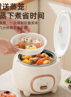 半球家用小型迷你电饭煲1-5人