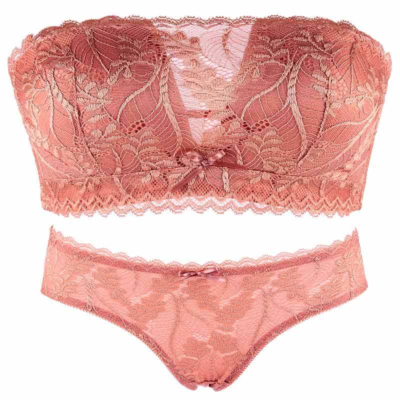 肩带防滑防走光女小胸无钢圈抹胸 莉妃文胸