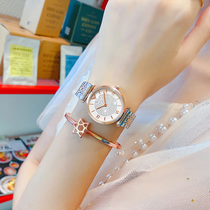 2021年新款轻奢小众满天星女款手表 奢蔻国产腕表