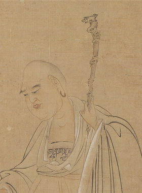 画稿陈老莲巴阿人物学习临摹工笔