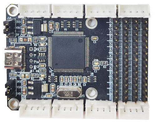 USB转8路TTL串口模块扩展板 GPIO工业级 CH348 TTL下载器 集线器 - 图1