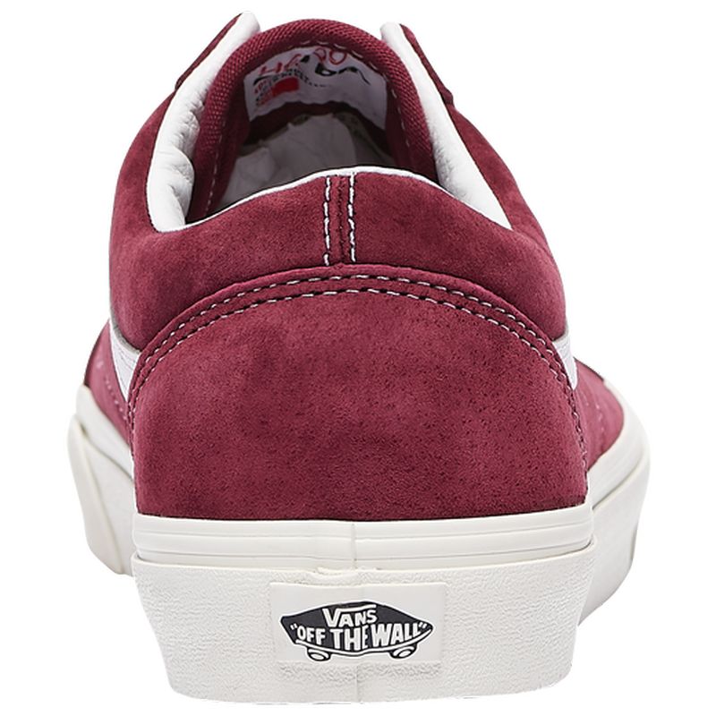 VANS/范斯板鞋休闲鞋中性款情侣款 新年红 街头时尚系带OLD SKOOL - 图3