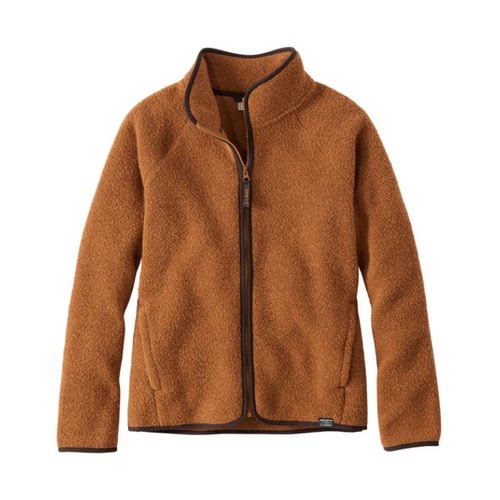 L.L. Bean宾恩女外套羊毛夹克全拉链立领秋冬季保暖加绒加厚美版 - 图3