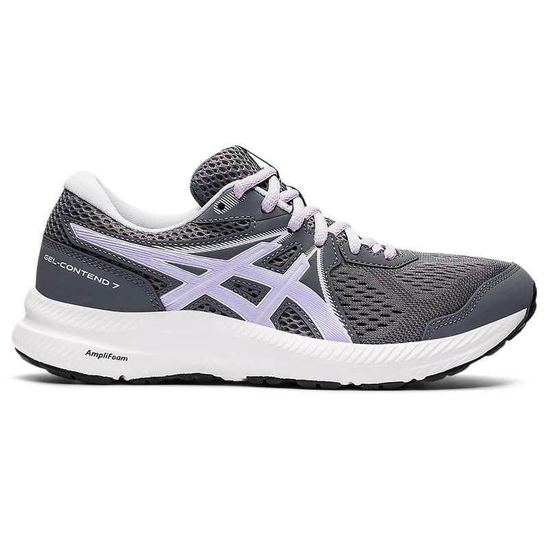 Asics/亚瑟士女子运动鞋GEL-Contend7跑步鞋缓震透气夏季竞速系带-图0