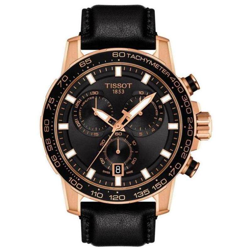 天梭男tissot石英皮带t-sport运动 axonus海外瑞士腕表