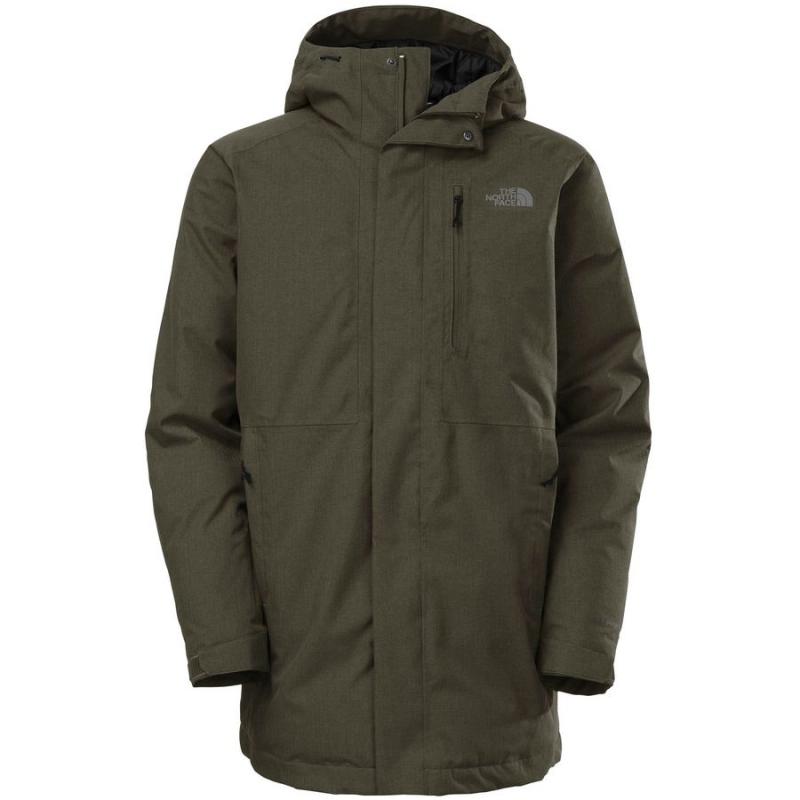 美国直邮The North Face羽绒服男北面徒步野营中长款连帽B2097T - 图2