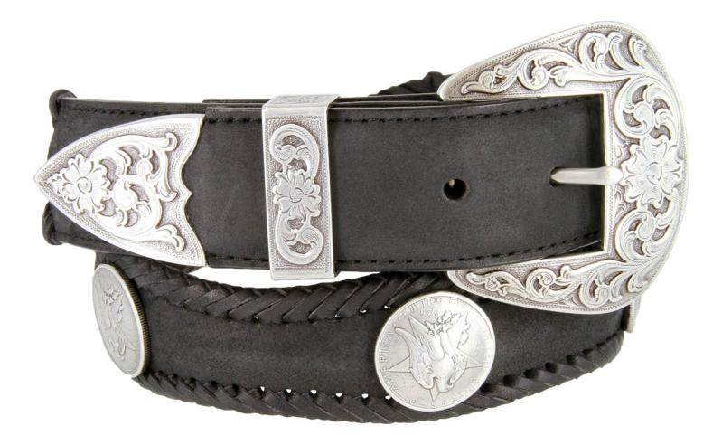 durabelt时尚金属扣装饰手工男腰带 a axon_us海外腰带/皮带/腰链