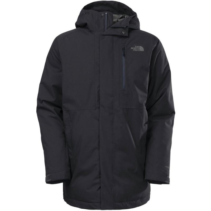 美国直邮The North Face羽绒服男北面徒步野营中长款连帽B2097T - 图1