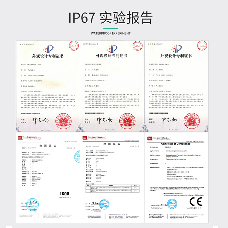 防水接线盒abs塑料防水盒透明户外监控防水箱接线室外密封端子盒 - 图2