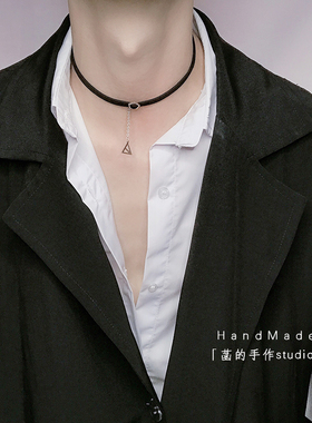 几何项圈几何防生锈项链