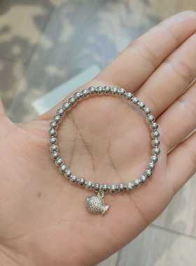 包邮【平安小鱼】s925纯银锦鲤手链小鱼好运招财转运复古国潮鱼儿