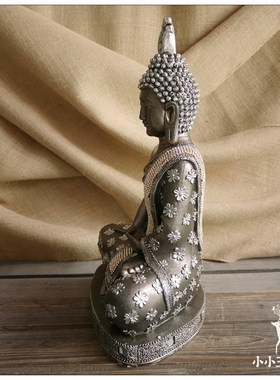 泰国东南亚风会所镇宅禅意佛像
